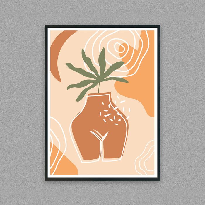 plakat w stylu boho, stylowy plakat minimalizm , plakat abstrakcja