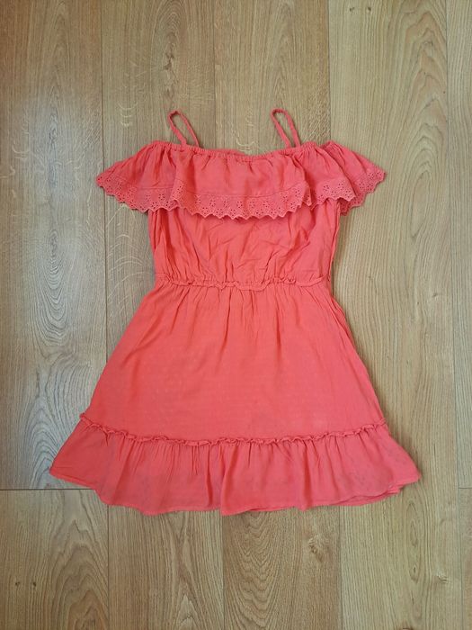 Летнее яркое платье сарафан для девочки