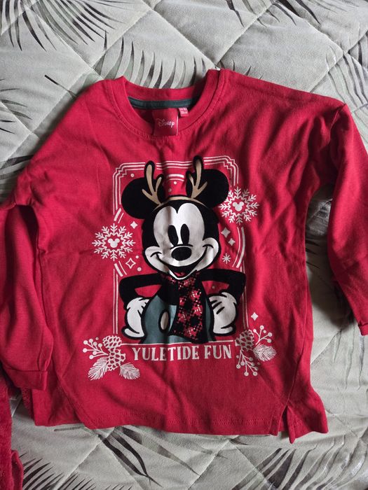 Świąteczny zestaw ubranka 98/104