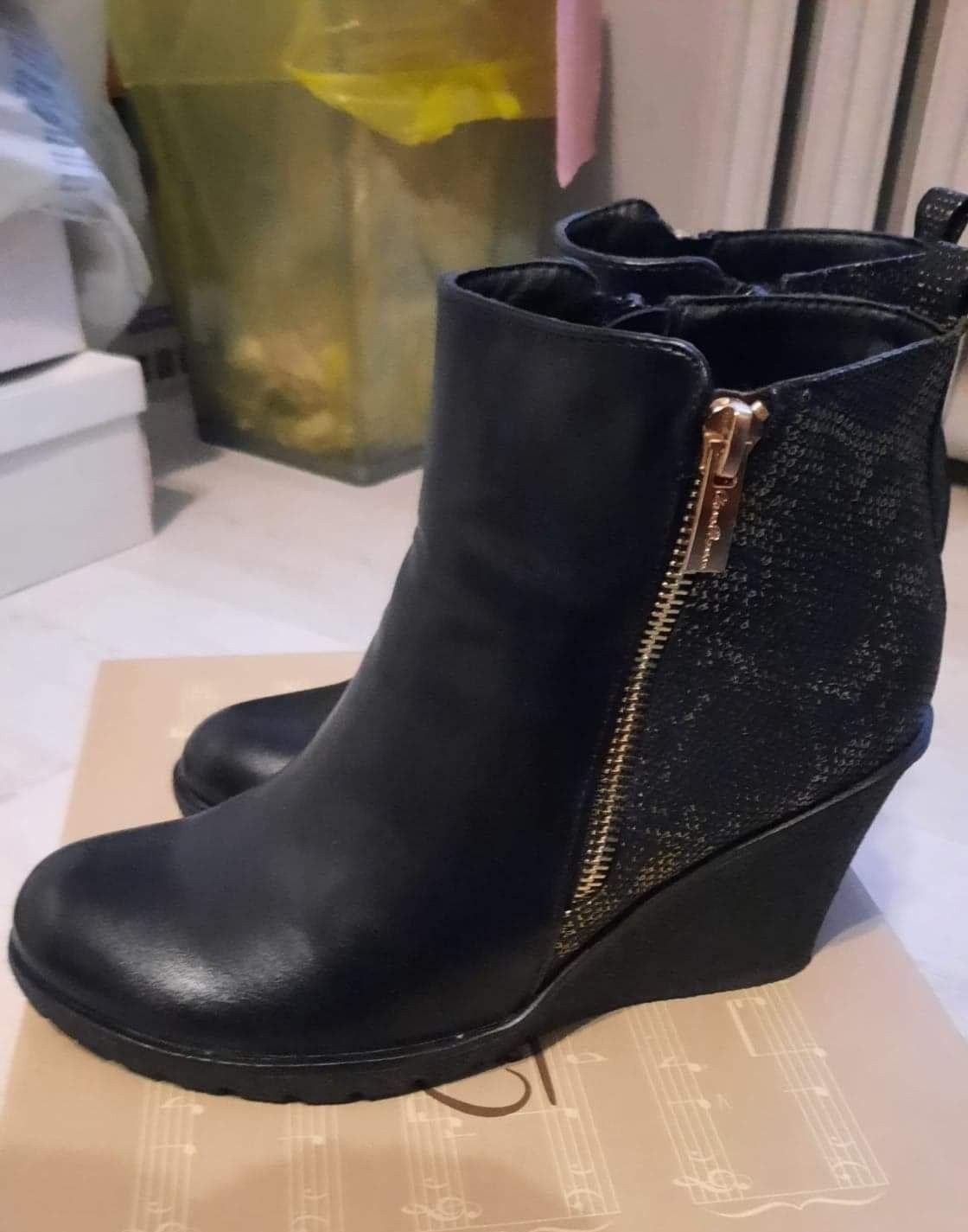 Buty botki zimowe Clara Barson rozmiar 37