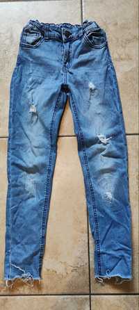 Spodnie jeans dziewczęce z firmy Destination 140 cm