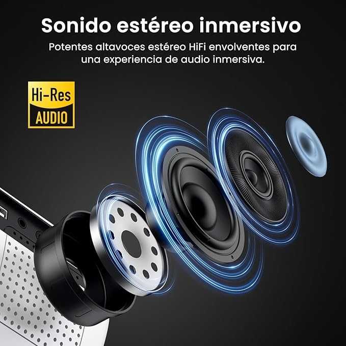 Mini projetor 4K com bluetooth
