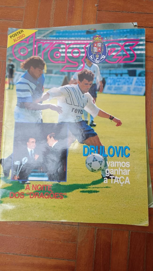 Revistas antigas Dragões 1994