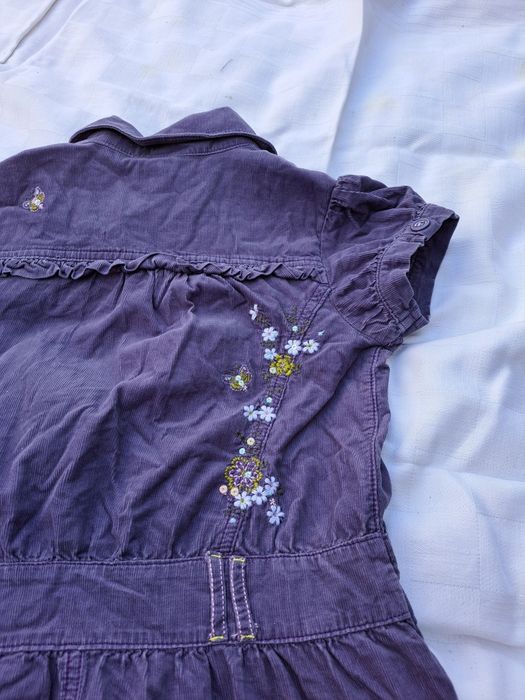 Vestido bombazina 7 anos