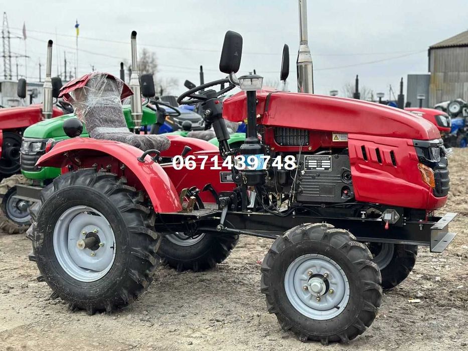 Мототрактор КЕНТАВР 200 B посилена рама+фреза та плуг ДОСТАВКА Кредит