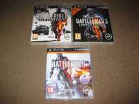 3 Jogos da Saga "Battlefield" para a Playstation 3/Completos!