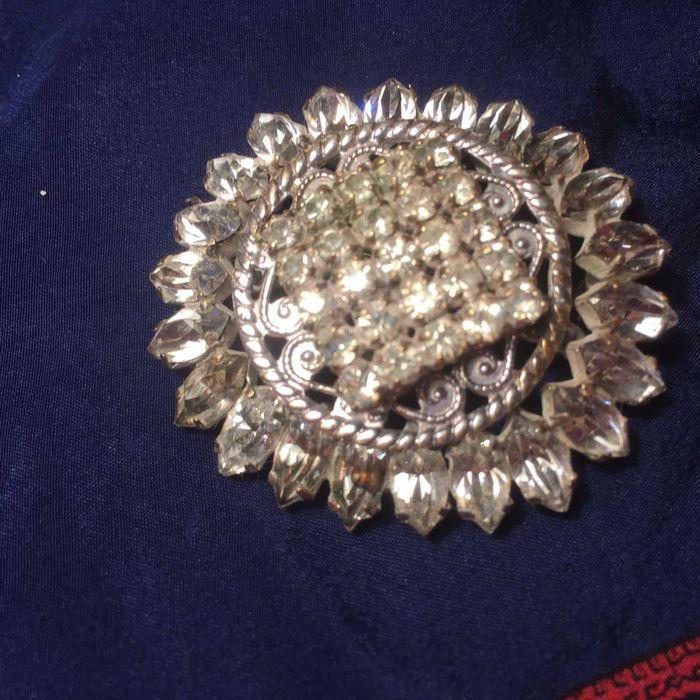 Коллекционная брошь.Бижутерия Яблонекс,Чехословакия . 60-е гг.