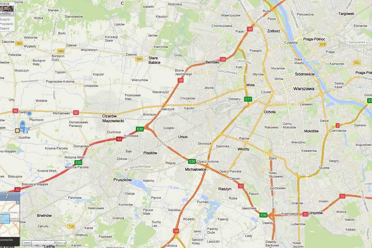 Sprzedam Działkę Usługową pod Warszawą A2,S8 lub Zamienię na inną zPNB