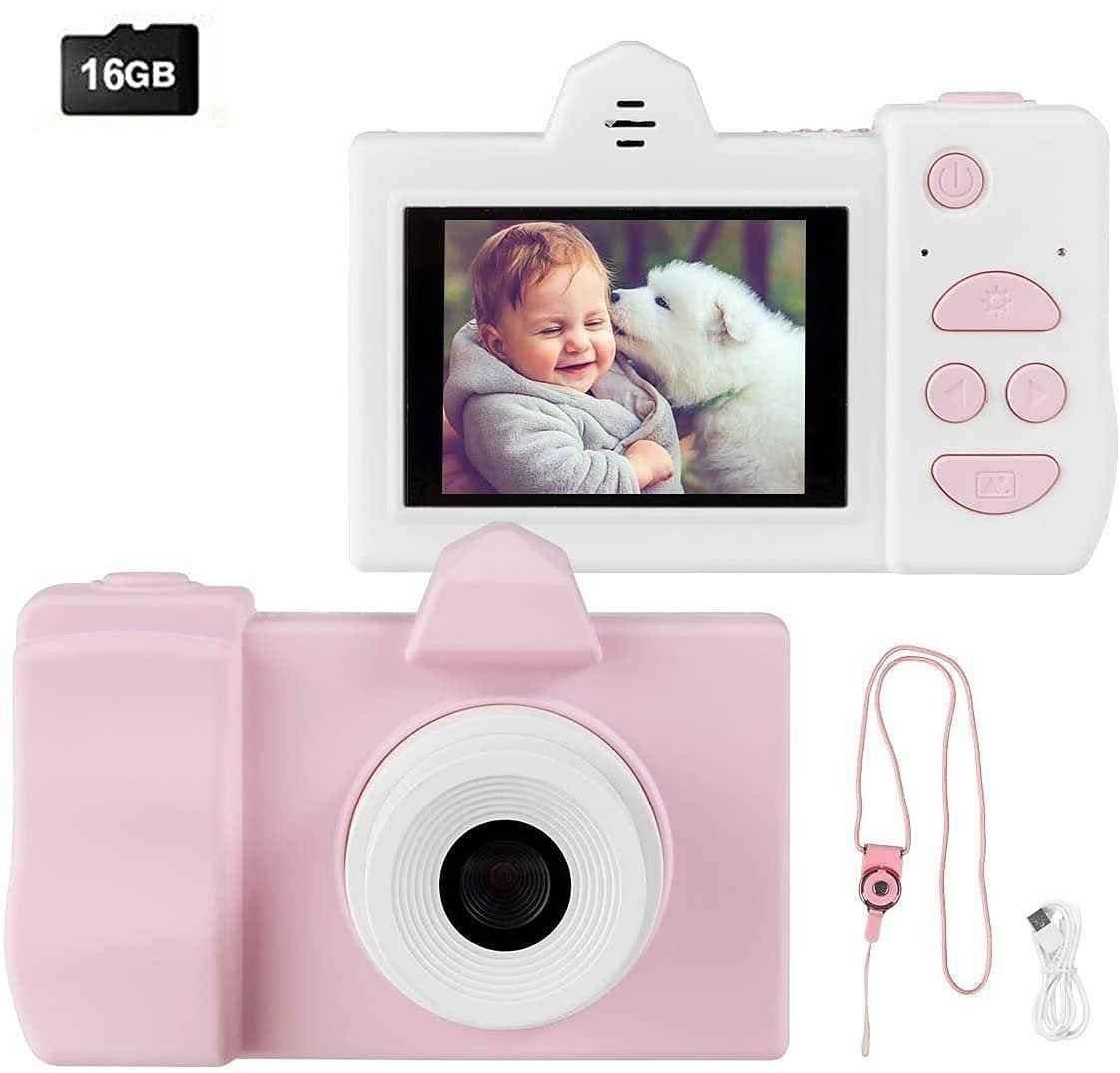 Дитяча камера COSTWAY (8MP/720P HD, з картою пам'яті 16GB)