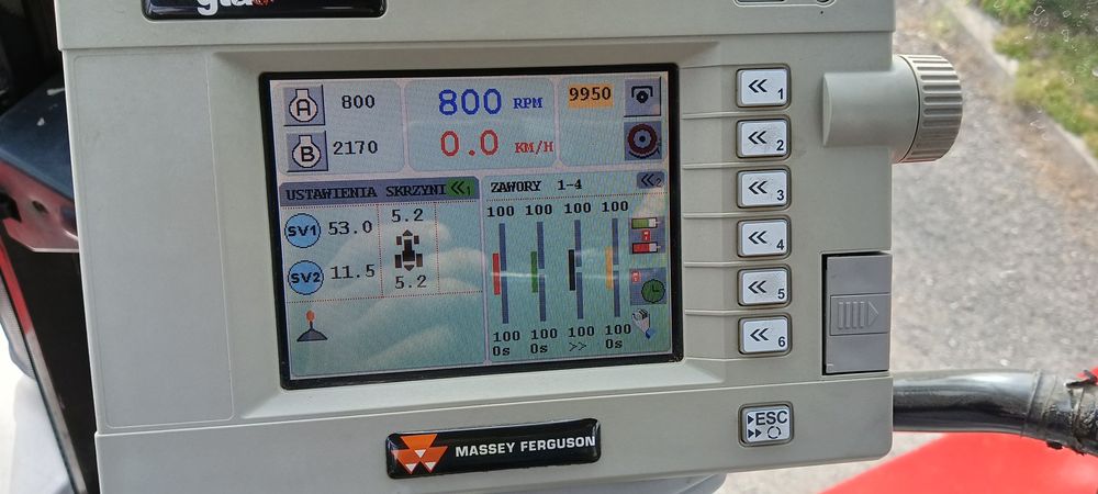 Ciągnik Massey Ferguson 8480 Dyna VT Vario 53km/h