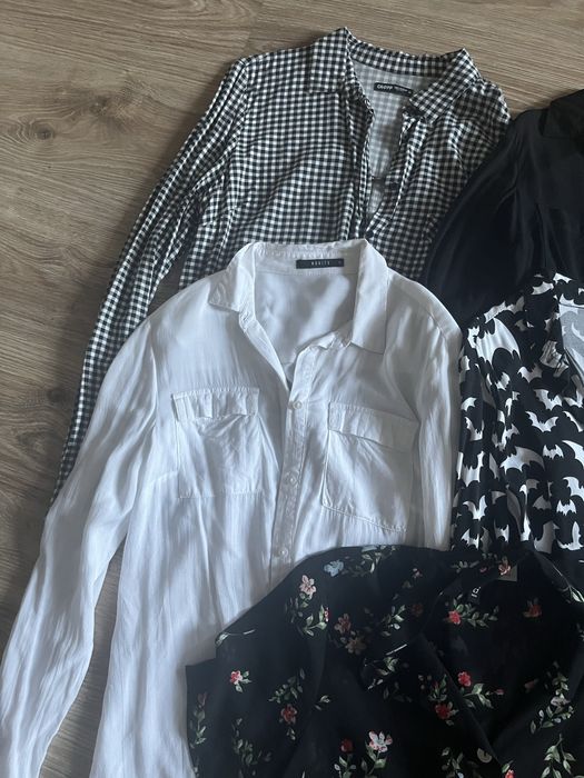 Zestaw 5 koszul damskich Sinsay Cropp Mohito H&M
