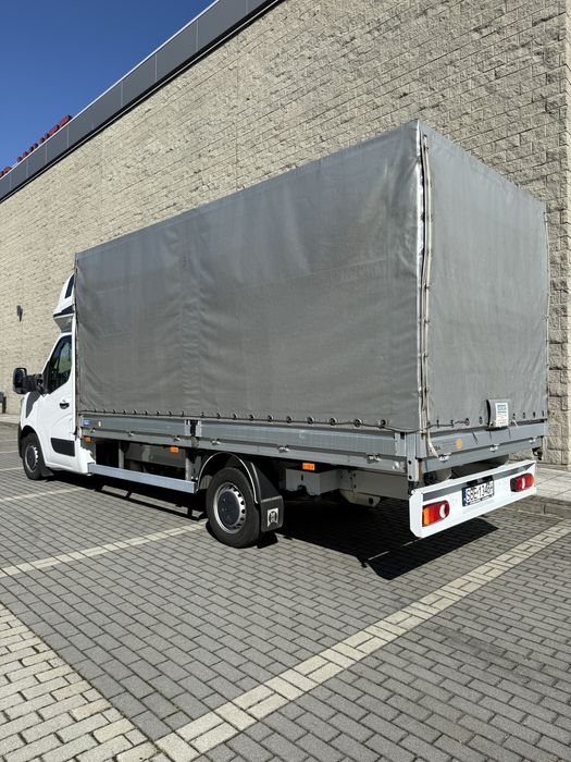 Renault Master 2021r Plandeka, Paka 4,6m salon Polska 1 wlaściciel