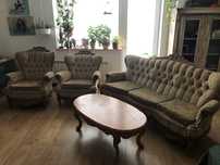 Zewstaw wypoczynkowy stylowe meble antyk sofa fotele