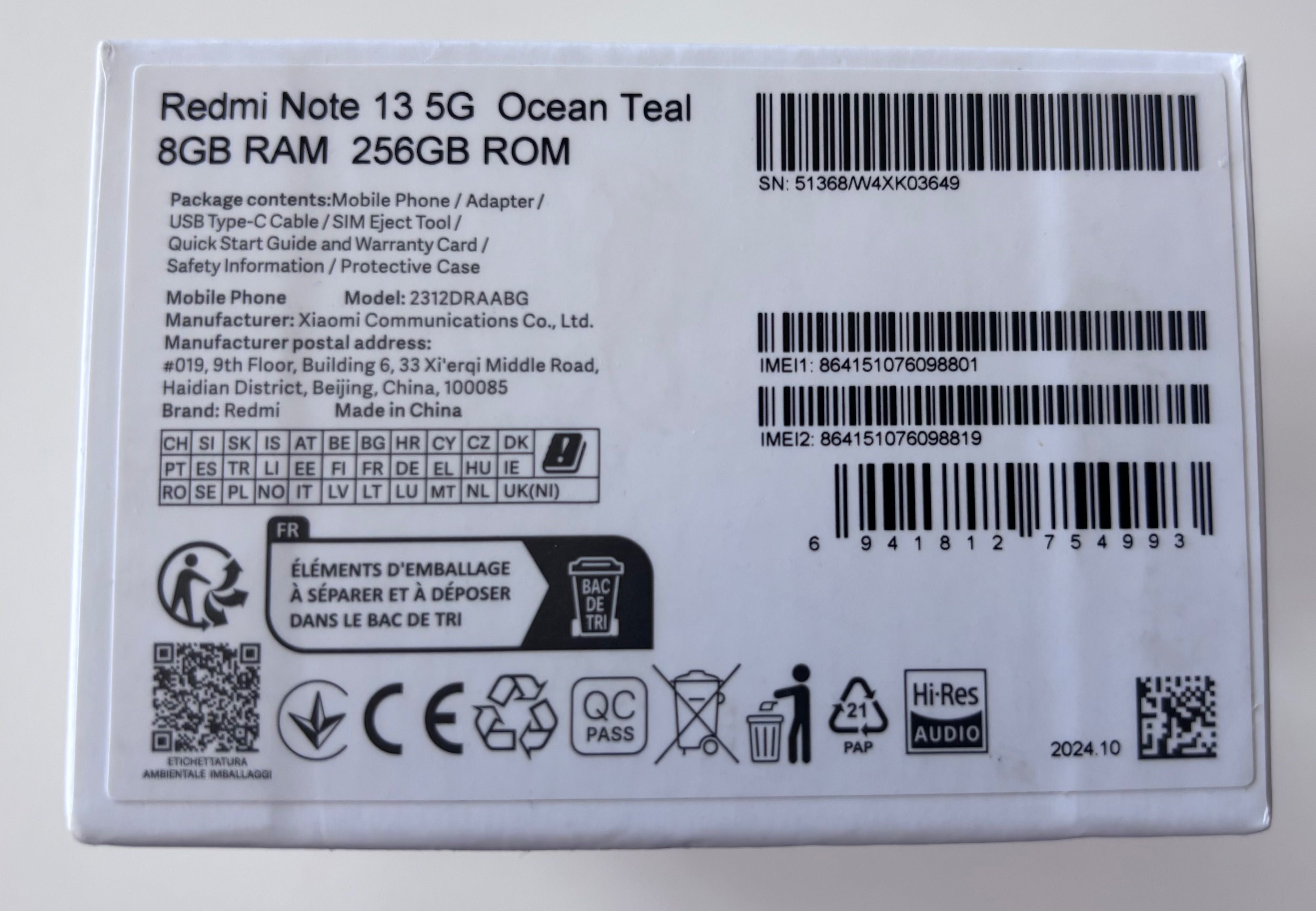Redmi Note 13 5G