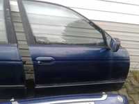 BMW 5 E39 Sedan Drzwi Prawy Przód Tył Lwy Tył Orient Blau Dunkel Szyba