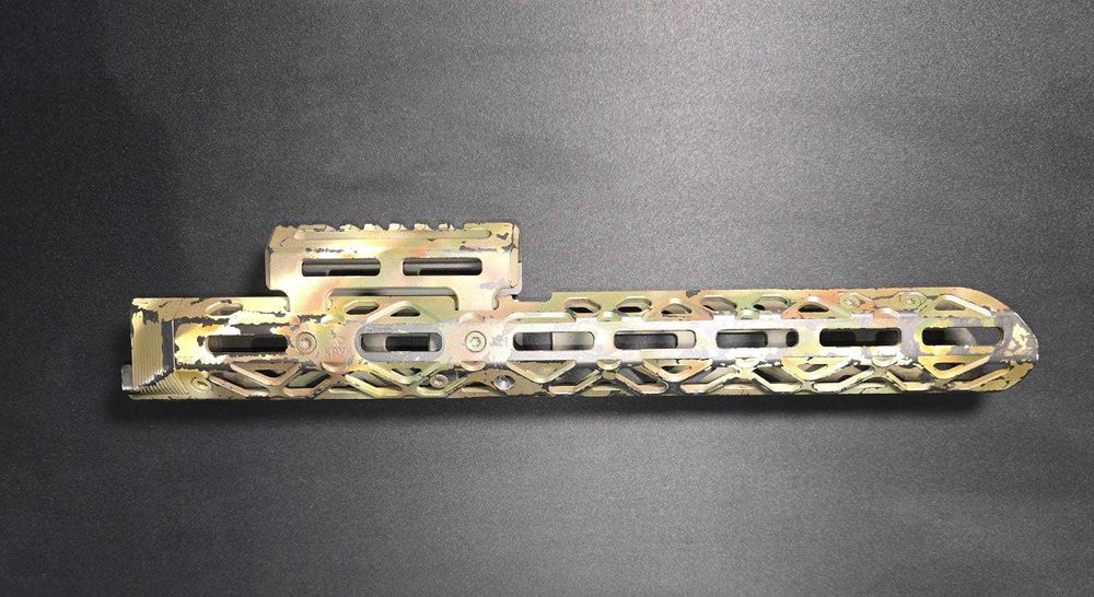 Довга цівка M-LOK з короткою накладкою для АК від КРУК