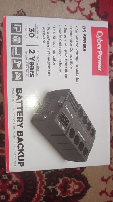 ДБЖ (Бесперебойник) CyberPower BS650E