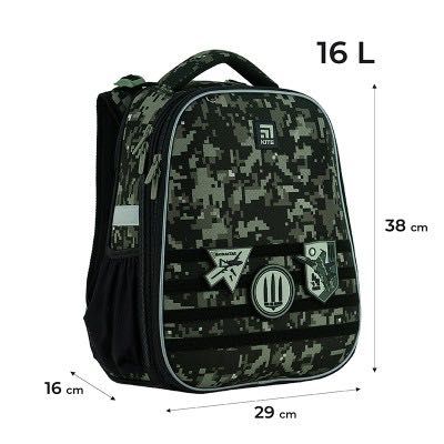 Шкільний набір Kite Air Force SET_K24-531M-3 (рюкзак, пенал, сумка)