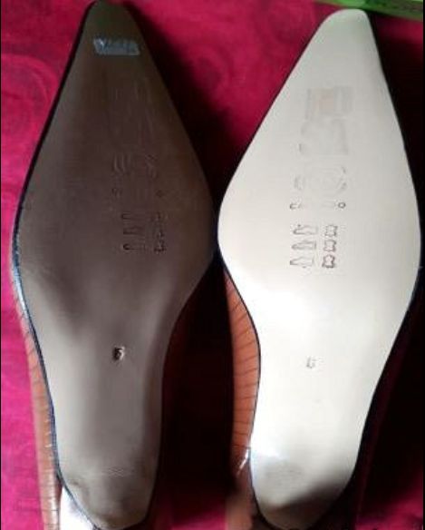 Sapatos de Senhora Catarro Fundão, tamanho 38