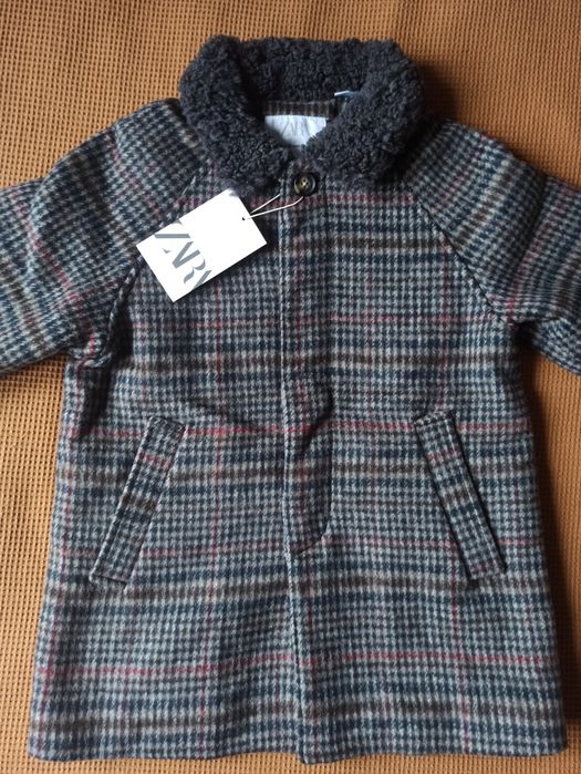 Płaszczyk Zara r 110 nowy zestaw metką