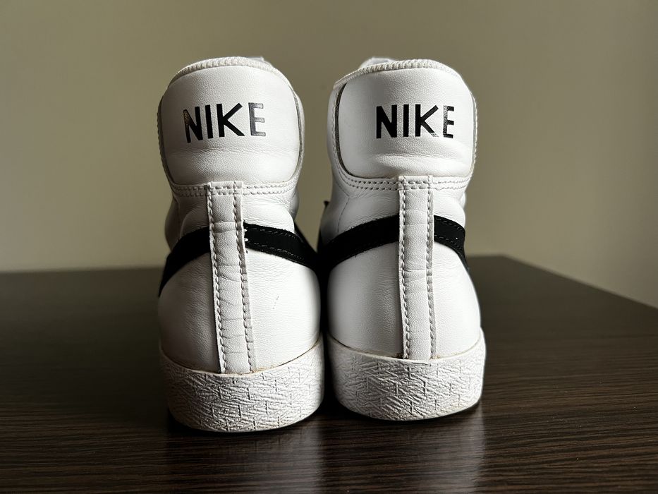 Кеди Nike Blazer Mid GS 'White Black' CZ7531-100 Розмір 38.5 на 24 см