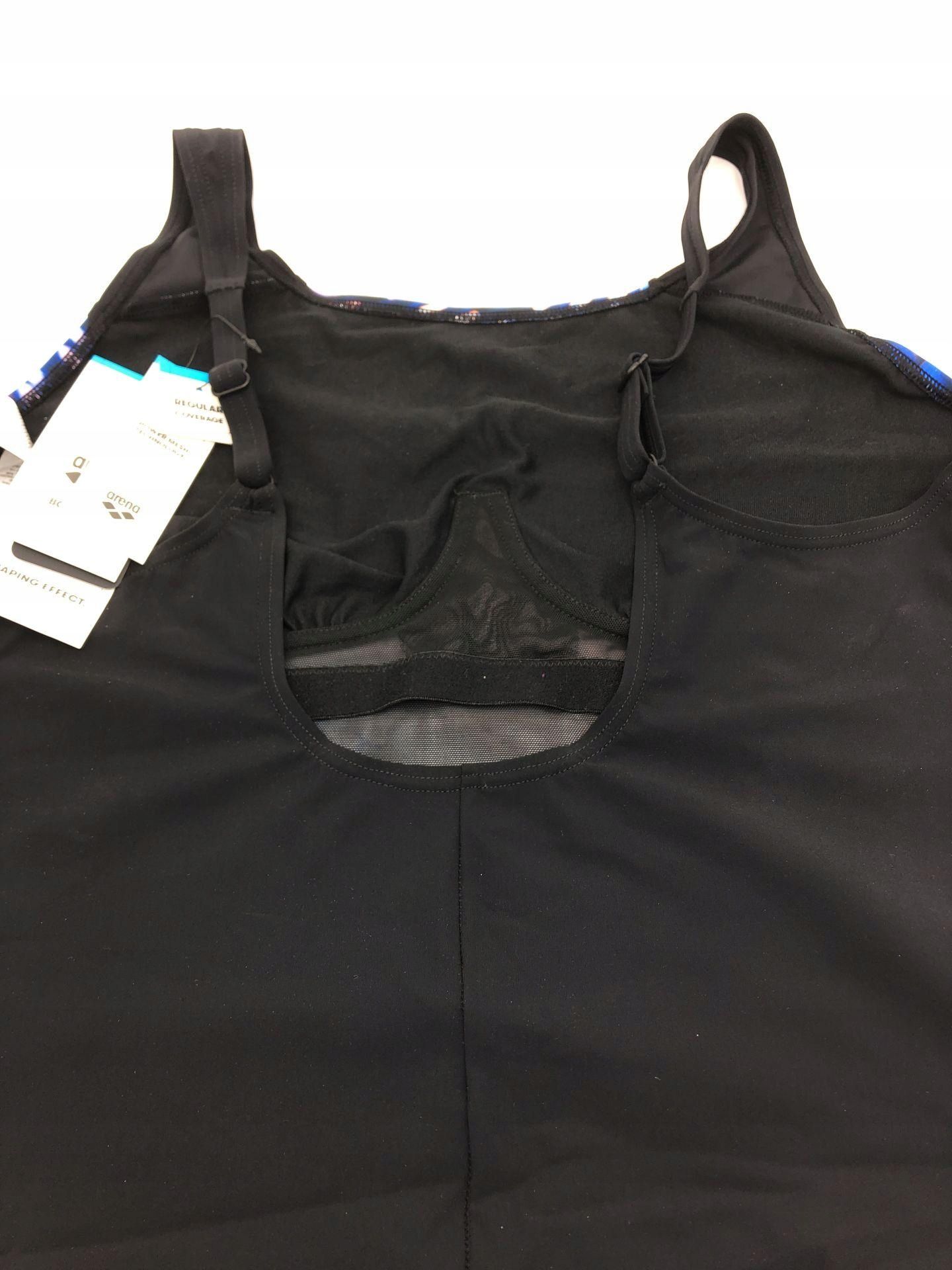 Arena Teresa Bodylift Strój Kąpielowy Shaping UV Ochrona Czarny 48 EU