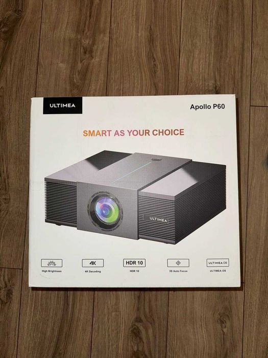 Projektor Ultimea Apollo P60 + Chromecast 4k