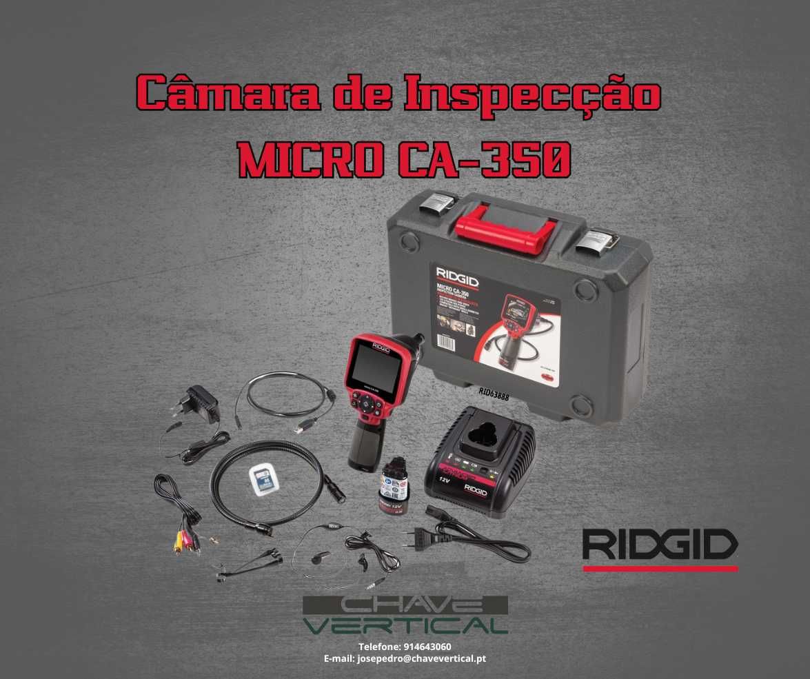 Câmara de Inspeção Digital Micro CA-350X RIDGID   JR19