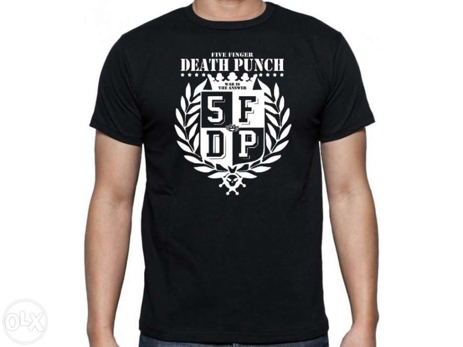 Five Finger Death Punch / Disturbed / Volbeat - T-Shirt - Nova