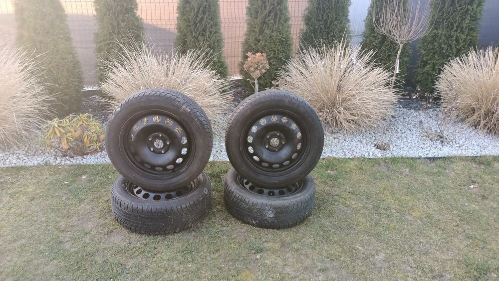 Koła zimowe felgi 16 5x112 et50 VW Audi Skoda Seat 205/60/6