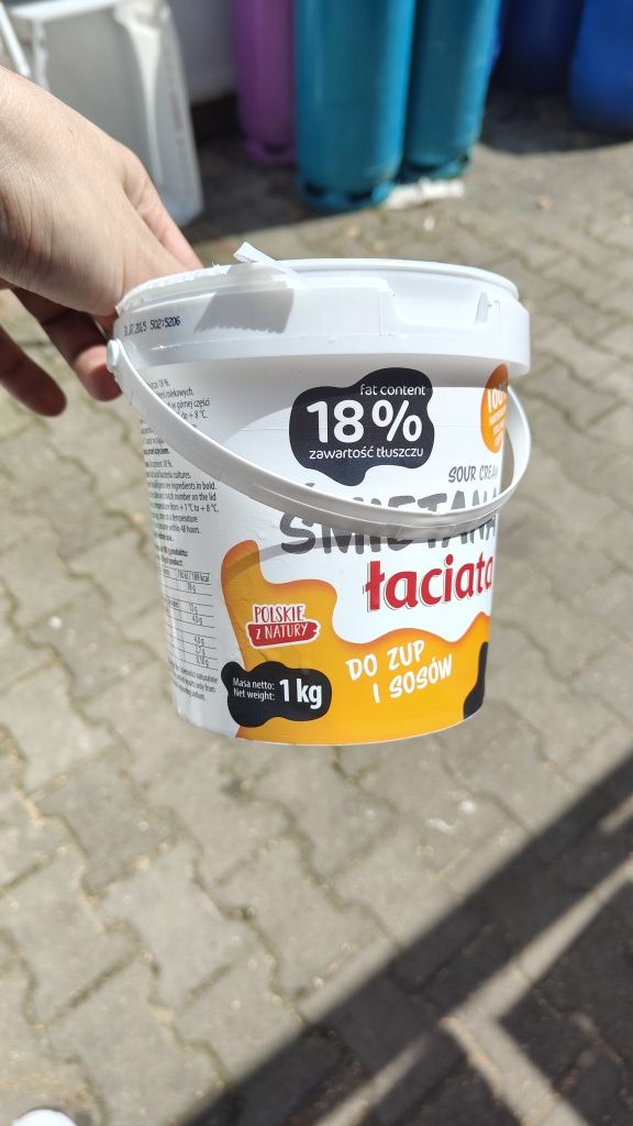 Wiaderka 1l z przykrywką