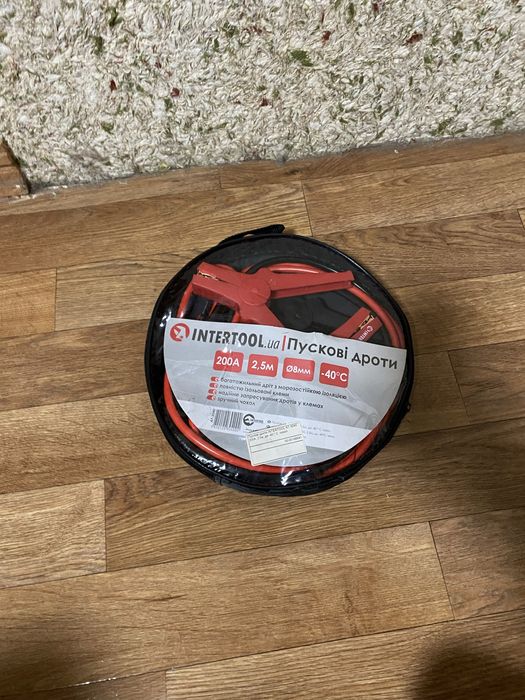 Оригинальные Пусковые провода Intertool  для авто