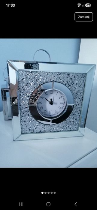 Zegar Home&You szklany