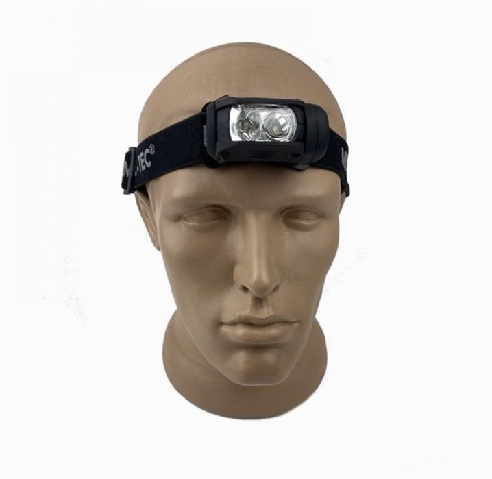 Ліхтар налобний Mil-tec (Мілтек) 4 Led LUXEON/Фонарь налобный 4 цвета