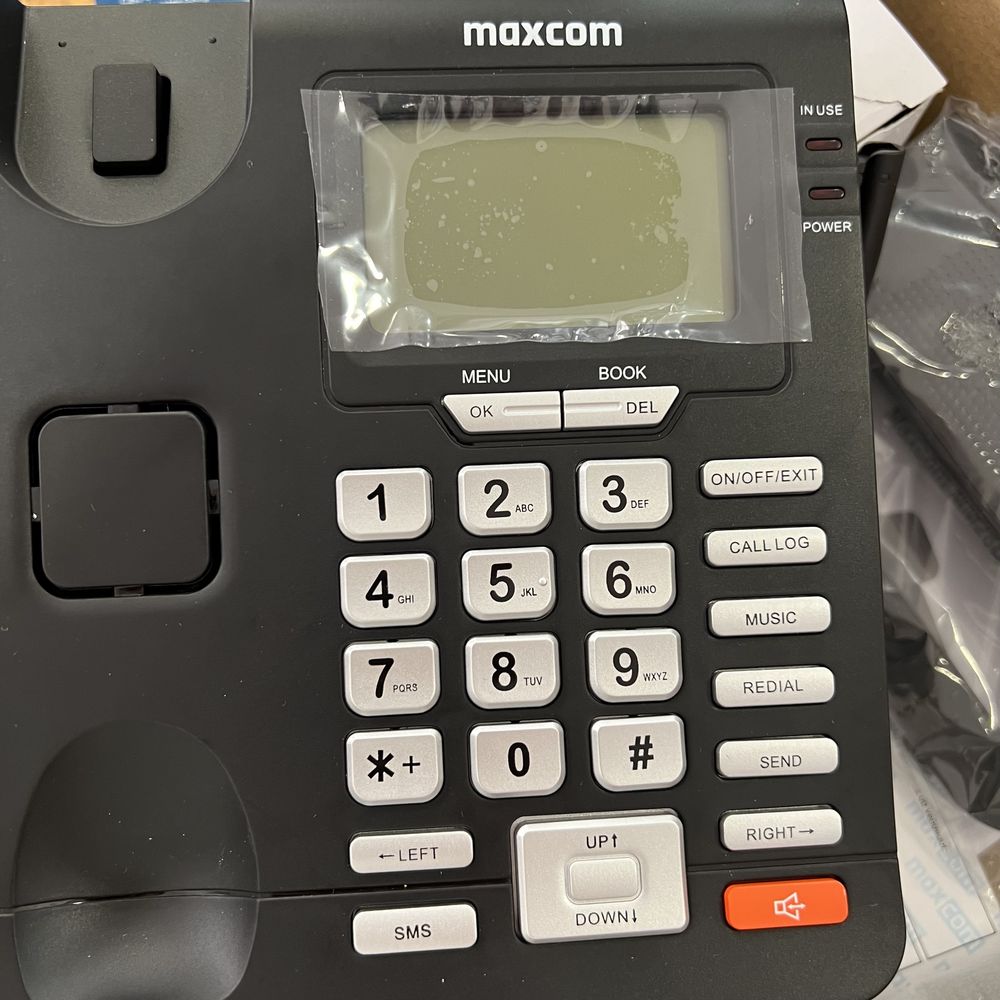 Telefone Fixo MAXCOM MM28D - NOVO