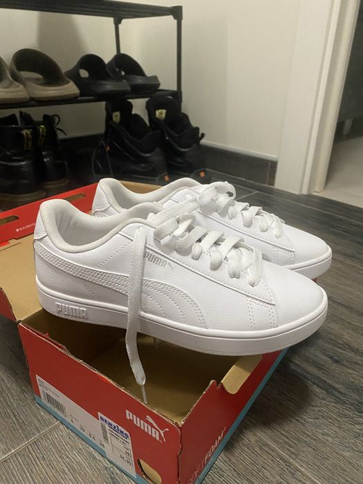 Кеди PUMA. Нові, ніразу не взувані. Гарні, охайні, білі кеди.