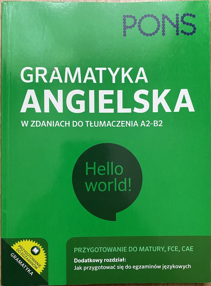 Gramatyka angielska w zdaniach do tłumaczenia A2-B2