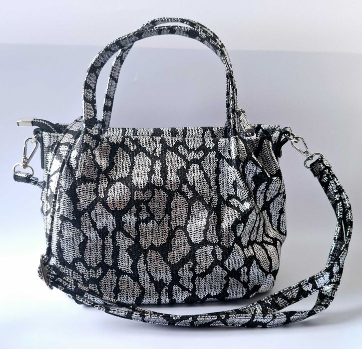 Сумочка з натуральної шкіри diamond