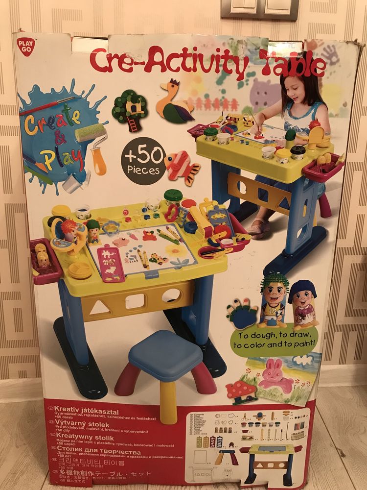 playGo cre-activity table