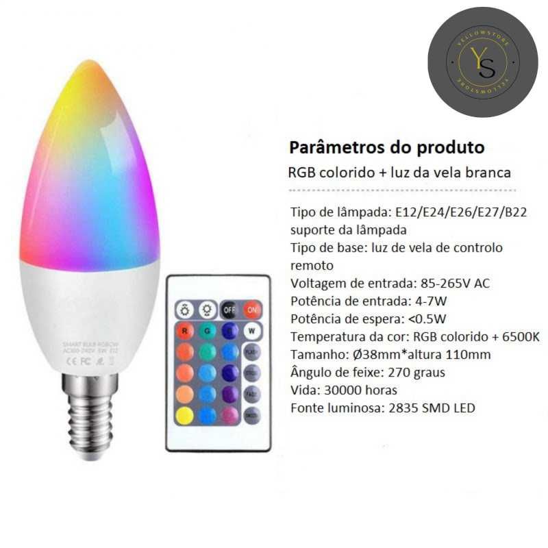 Lâmpada LED regulável de iluminação doméstica