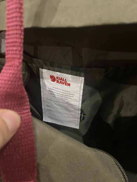 Mochila como nova da FJALLRAVEN KANKEN