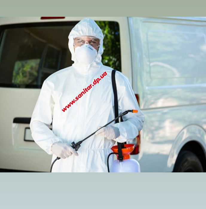 Уничтожение тараканов, клопов, клещей, блох Днепр
