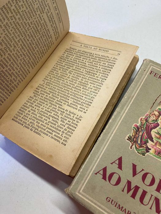 2 Livros - A Volta ao Mundo (ctt editorial grátis)