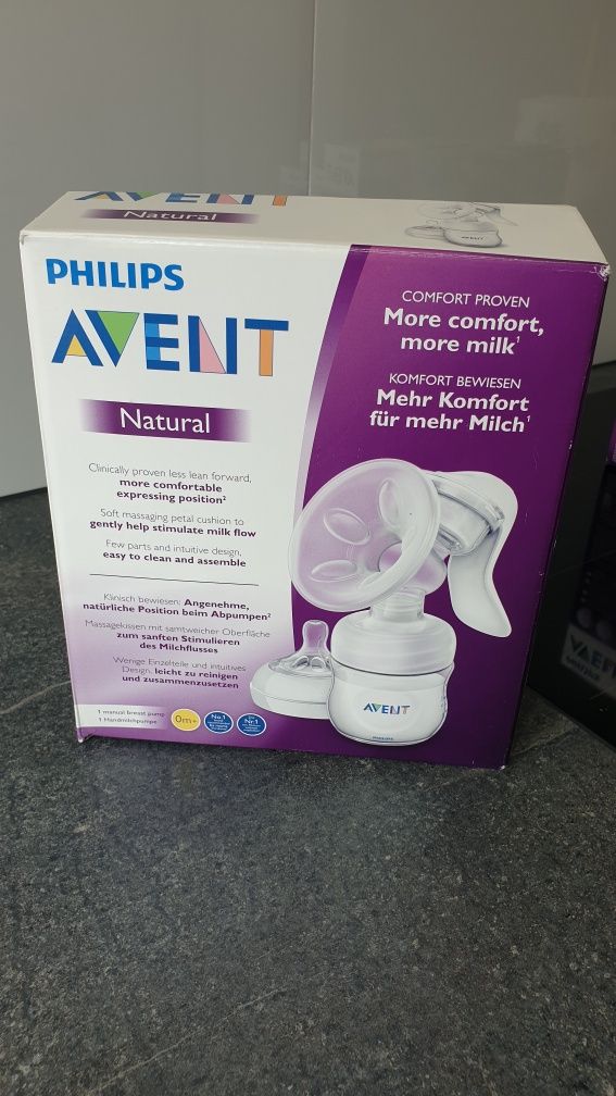 Laktator ręczny Philips Avent + gratis
