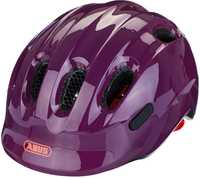 ABUS Smiley 2.1 kask M 50 55 rowerowy sparkling plum dziecięcy LED