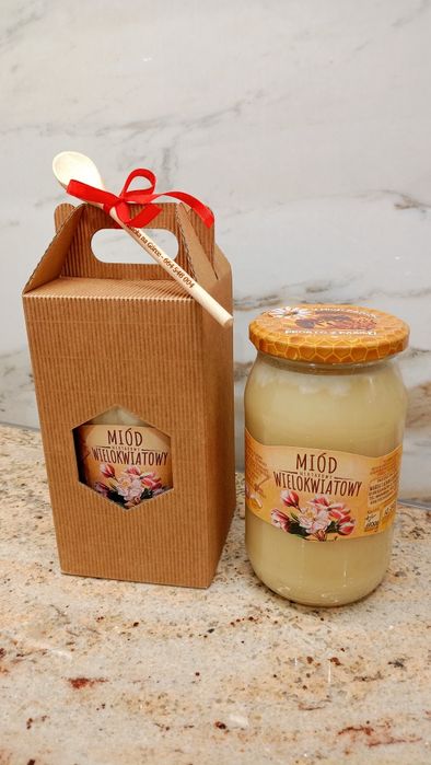 Miód od pszczelarza WIELOKWIATOWY pyszny i naturalny z wysyłką