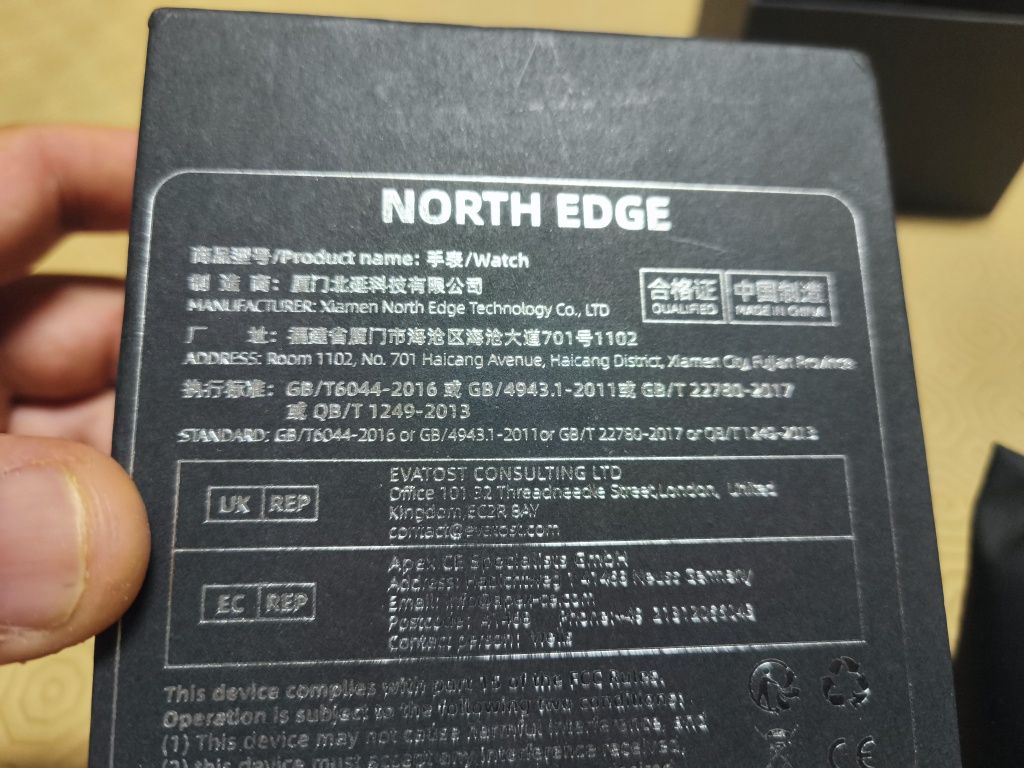 Smartwatch North Edge CrossFit 3