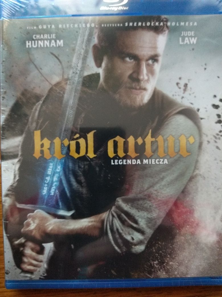 Film blu ray Król Artur legenda miecza, nowy