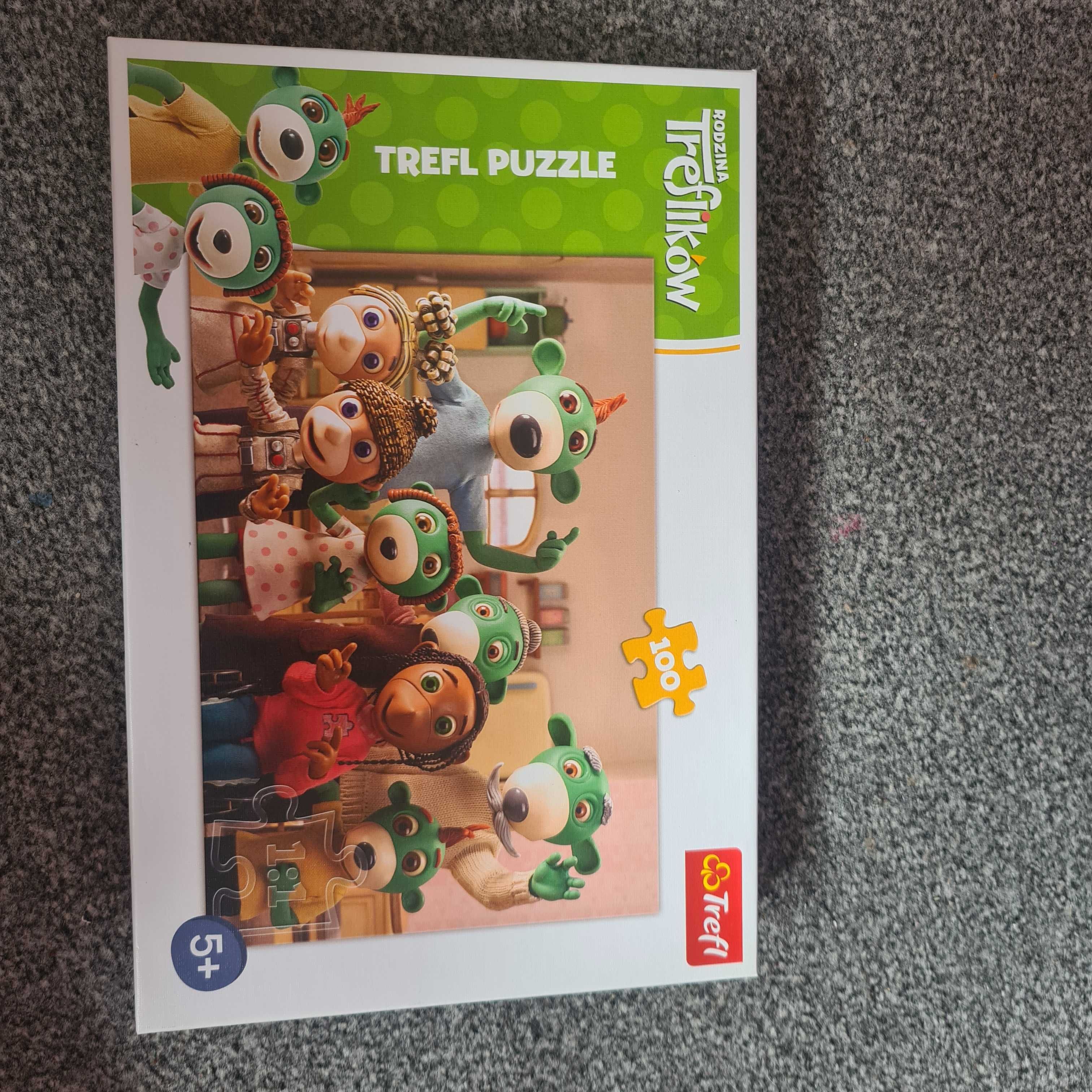 Puzzle Trefliki 100 elementów