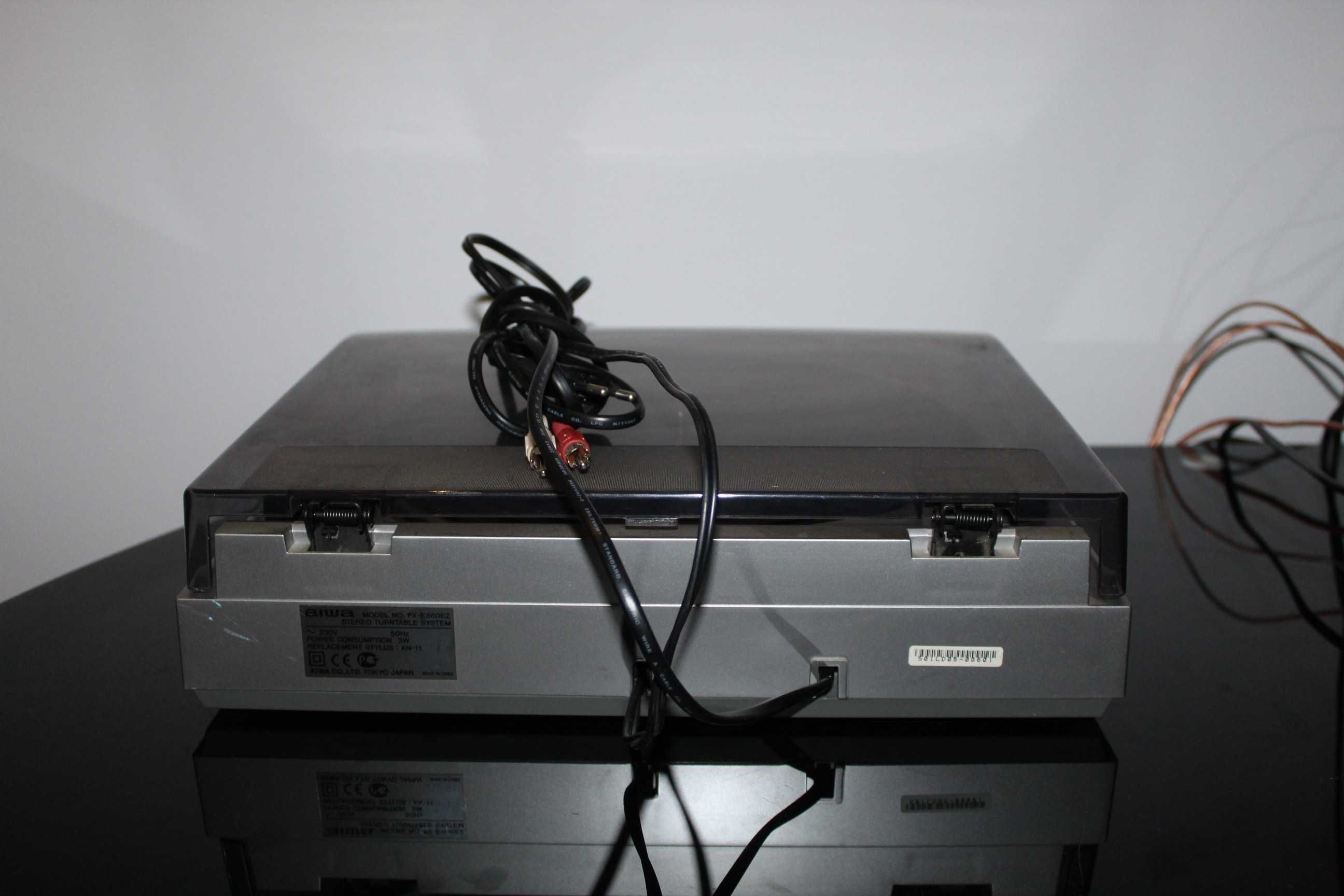 AIWA PX-E860EZ Gramofon adapter patefon na płyty winyle Wysyłka